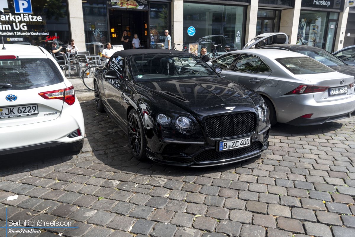 Bentley Continental SuperSports Convertible (2018) spotted in Berlin — BerlinRichStreets